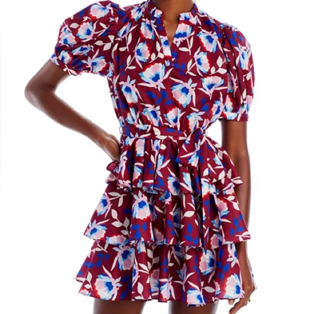 🌺 Stellah NYC Floral Tiered Mini Dress | Size M | New Without Tags